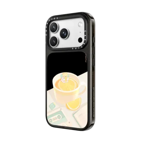Lemon Lo-fi by Muffin Corner - iPhone 18 Pro - Impact Case MagSafe Compatible - Glossy