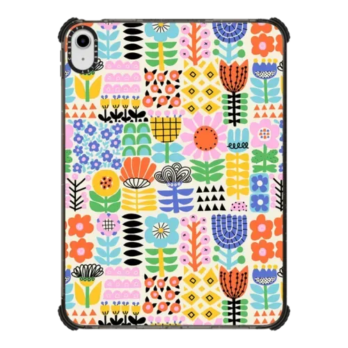 Scandinavian Maximalist Florals by Sandra Hutter - iPad 10.9-inch (10th gen) - iPad Impact Case