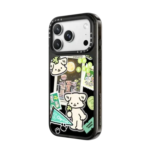 Cheese sticker by Oigu - iPhone 18 Pro - Impact Case MagSafe Compatible - Glossy