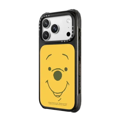 Bee Happy Pooh Case - iPhone 18 Pro Max - Ultra Impact Case MagSafe Compatible - Glossy
