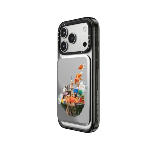 HK Collage - Goldfish Cardholder Stand - Snappy Cardholder Stand - Snappy Mirror Cardholder Stand MagSafe Compatible