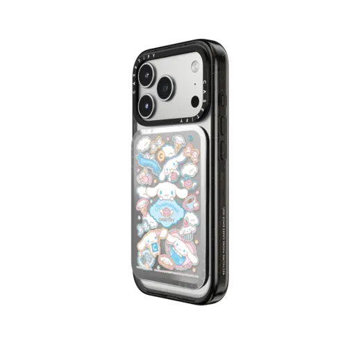 Cinnamoroll Lovely Cafe Sticker Snappy Cardholder Stand - Snappy Mirror Cardholder Stand MagSafe Compatible