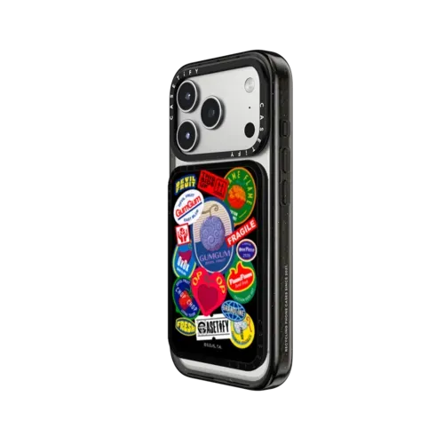 Devil Fruits Label Sticker Snappy Cardholder Stand - Snappy Cardholder Stand MagSafe Compatible