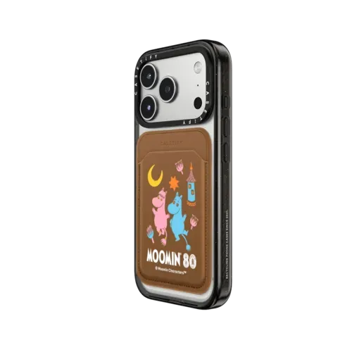 Moomin & Snorkmaiden Snappy Wallet - Snappy MagSafe Wallet - Snappy BioVeg Wallet MagSafe Compatible