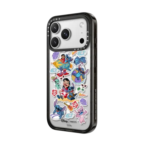 Lilo & Stitch Sticker Case - iPhone 17 Pro Max - Impact Case MagSafe Compatible