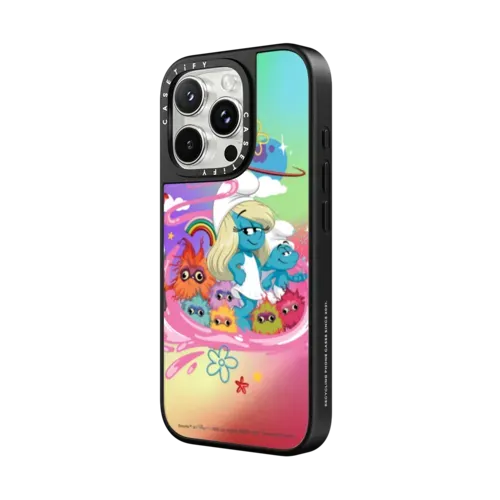 Smurfs and the Poots Case - Movie Edition - iPhone 16 Pro Max - Mirror Case MagSafe Compatible