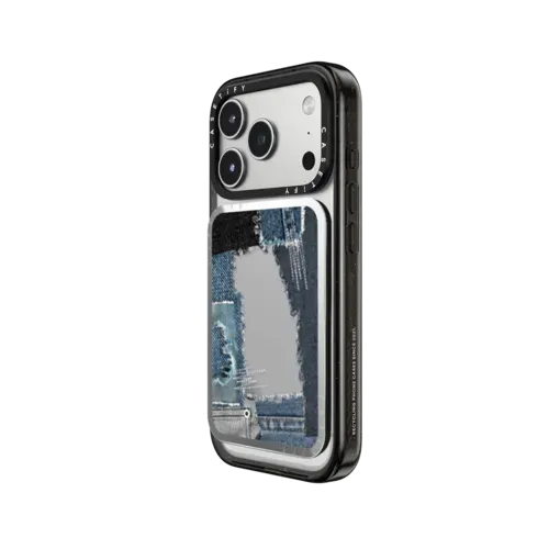 Denim Manifesto Snappy Cardholder Stand - Snappy Mirror Cardholder Stand MagSafe Compatible