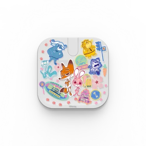Nick and Judy Stickermania PowerThru 2-in-1 Charging Stand