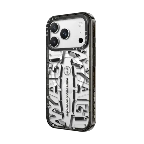 WYAGL Metallic Logo Case - iPhone 18 Pro Max - Impact Case MagSafe Compatible