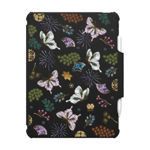 Lucky Butterfly Tablet Case - iPad Air 11-inch (M2 - M4) - iPad Impact Folio Case