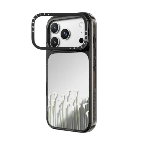 Calla Lillies - iPhone 18 Pro Max - Impact Ring Stand Case - Mirror
