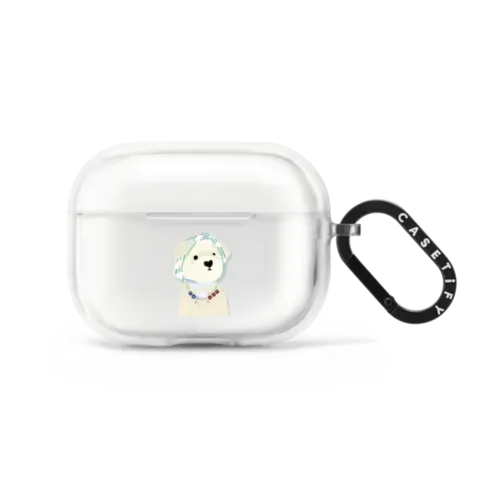 Bandana Poodle - AirPods Pro 2 - Earbuds Impact Case