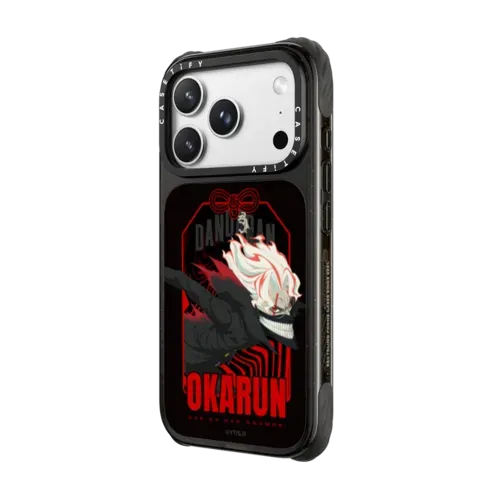 DAN DA DAN Omamori Case | OKARUN - iPhone 18 Pro Max - Ultra Impact Case MagSafe Compatible - Glossy