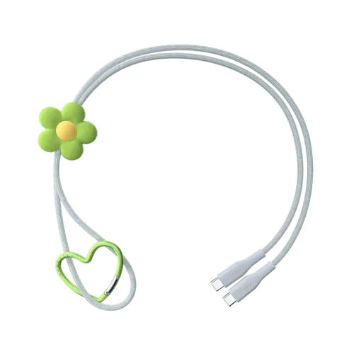 Flower Charging Cable - - - PowerThru USB-C to USB-C Flower Cable